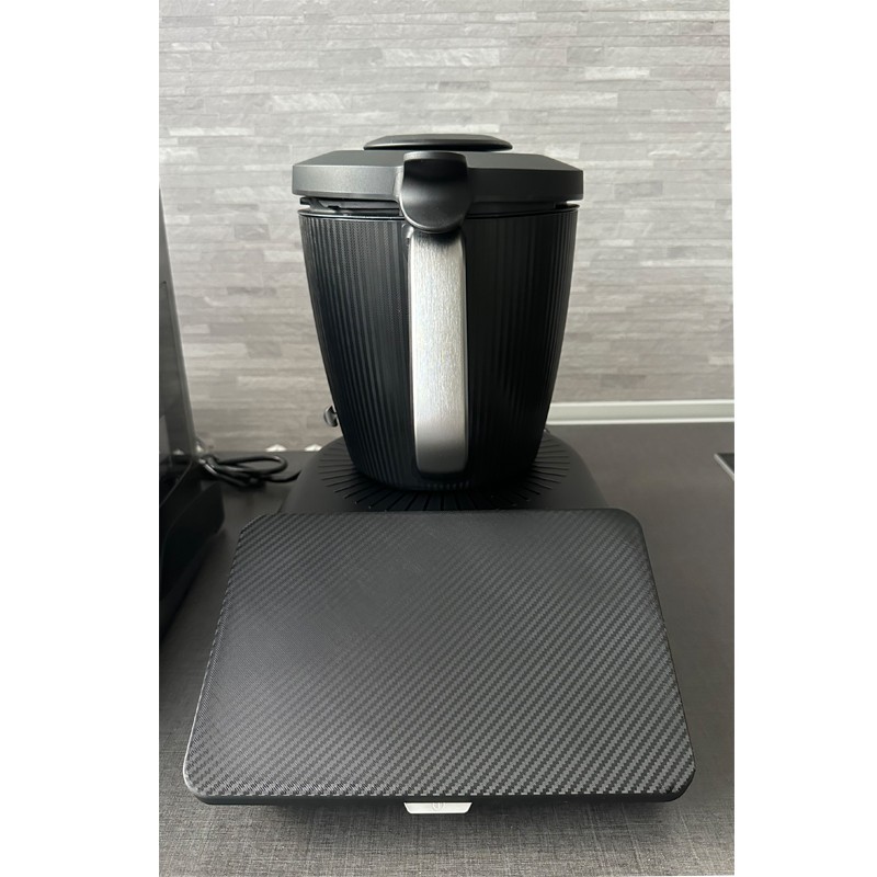 Couvercle Style Carbone Protecteur d’Écran pour Thermomix TM7