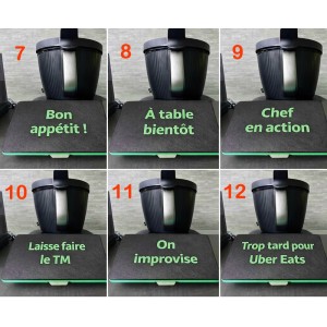 Cache écran de Protection d’Écran Thermomix TM7 – Phrases à choisir