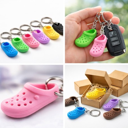 Porte-clé Mini Crocs – Accessoire fun et tendance