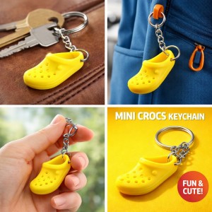 Porte-clé Mini Crocs – Accessoire fun et tendance