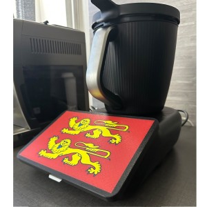 Couvercle Cache Écran Thermomix TM7 – Protection Premium Drapeau Normandie