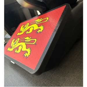 Couvercle Cache Écran Thermomix TM7 – Protection Premium Drapeau Normandie