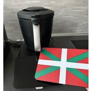 Couvercle protecteur écran TM7 – Drapeau Basque | Protection & Personnalisation Thermomix