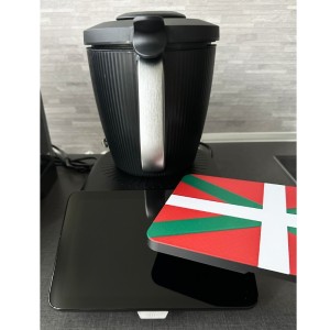 Couvercle protecteur écran TM7 – Drapeau Basque | Protection & Personnalisation Thermomix