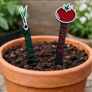 Marques plantes 3D personnalisées pour vos plantations