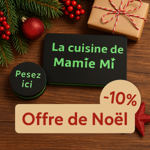 OFFRE DE NOËL – Couvercle Protecteur d’Écran + Support de Pesée pour Thermomix TM7 (Personnalisable)
