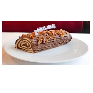 Pique Décor "Bonne Année" pour Bûche