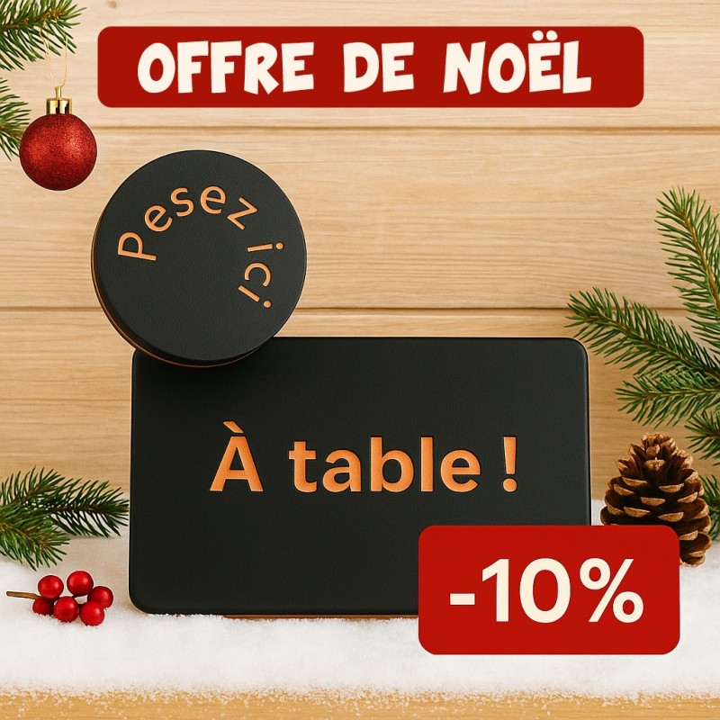 OFFRE DE NOËL – Couvercle + Support de Pesée pour Thermomix TM7 (Personnalisable)